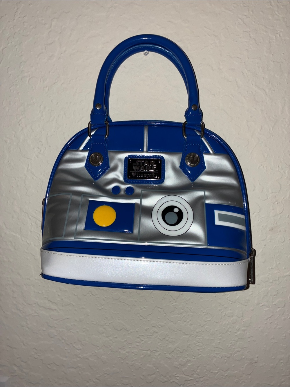 Star Wars R2-D2 Dome Satchel - Blue, Silver, White, Yellow(Loungefly)